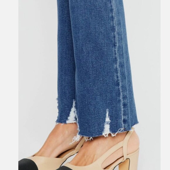 Kancan - Brenda High Rise Bootcut Jeans, KC11259 MD - Picture 3 of 3